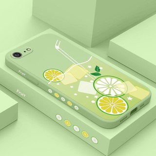 Ốp Điện Thoại Silicone Dẻo In Hình Chai Nước Mùa Hè Mát Mẻ Cho IPhone 8 7 6 6S Plus SE 2020