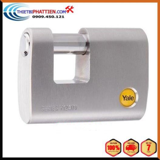 FREESHIP Ổ khóa cầu ngang Yale Y124/70/115- khóa bấm, khóa chống cắt Nhập Khẩu Chính Hãng
