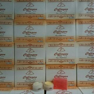 💝KEM DƯỠNG DA + SOAP RỬA MẶT💋COLLAGEN PLUS VIT E💋INDONESIA