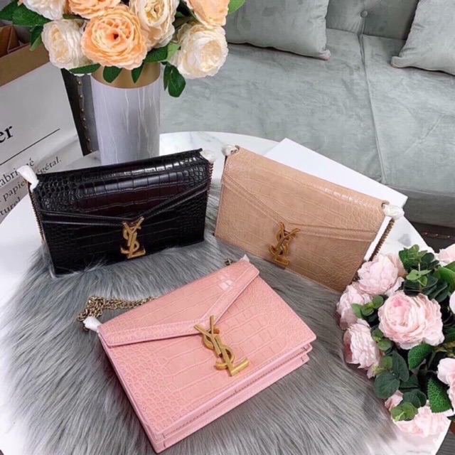 Túi Ysll vân rắn fullbox, hàng đẹp sps, sz 20-23