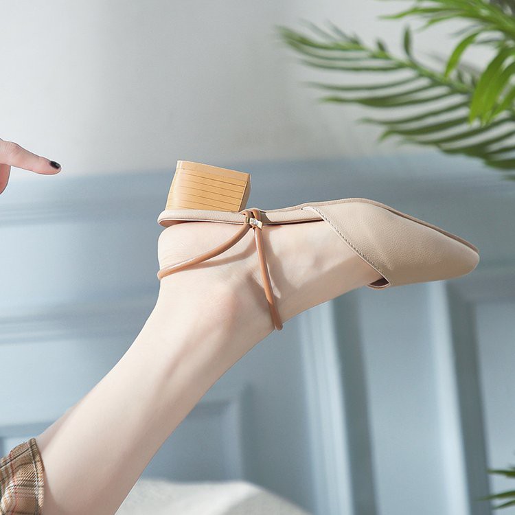 IELGY Giày Cao Gót Mũi Nhọn Thời Trang Dành Cho Nữ