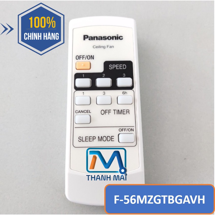 [REMOTE] Điều khiển từ xa quạt Panasonic F-56MZGTBGAVH