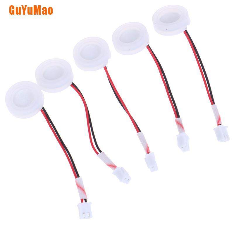 (hàng Mới Về) Set 5 Đầu Phun Sương 16mm 1.7mhz Siêu Âm Chất Lượng Cao