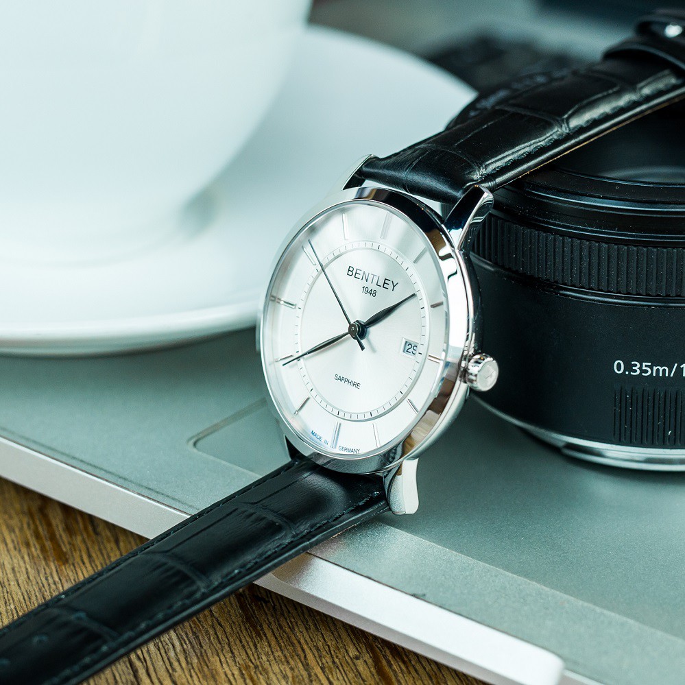 Đồng hồ điện tử nam Bentley dây da BL1806-10MWWB chính hãng, fullbox bảo hành toàn cầu