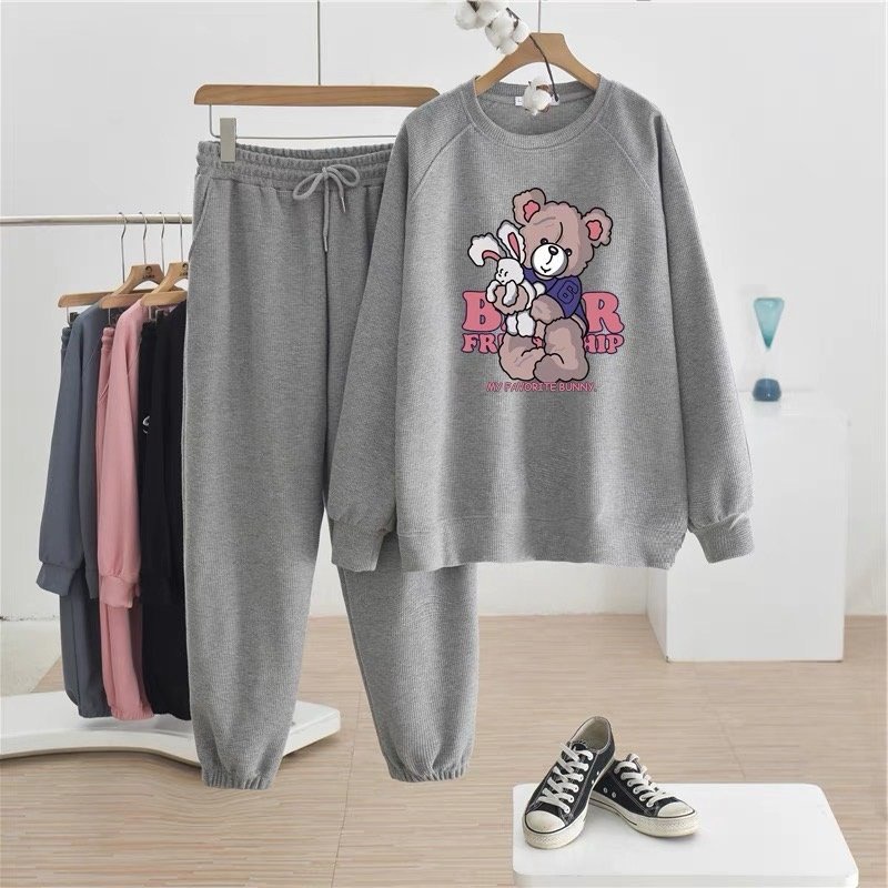 Set bộ đồ thu đông cho bé gái size đại Thời trang trẻ em BEESHOP D23033