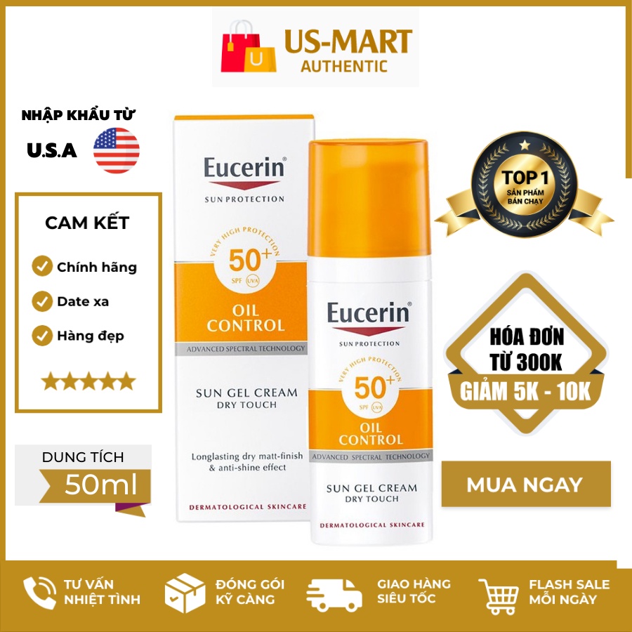 KEM CHỐNG NẮNG EUCERIN OIL CONTROL 50ML
