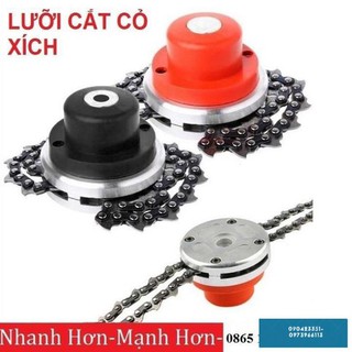 Lưỡi cắt cỏ xích, Ổ Cắt Cỏ Bằng Xích, ổ cắt cỏ bằng xích gắn máy cắt cỏ