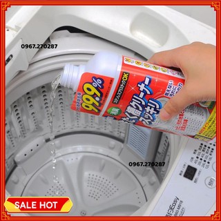 Combo 2 chai nước tẩy vệ sinh lồng máy giặt Nhật Bản Rocket chai 550g - Chuyên sỉ