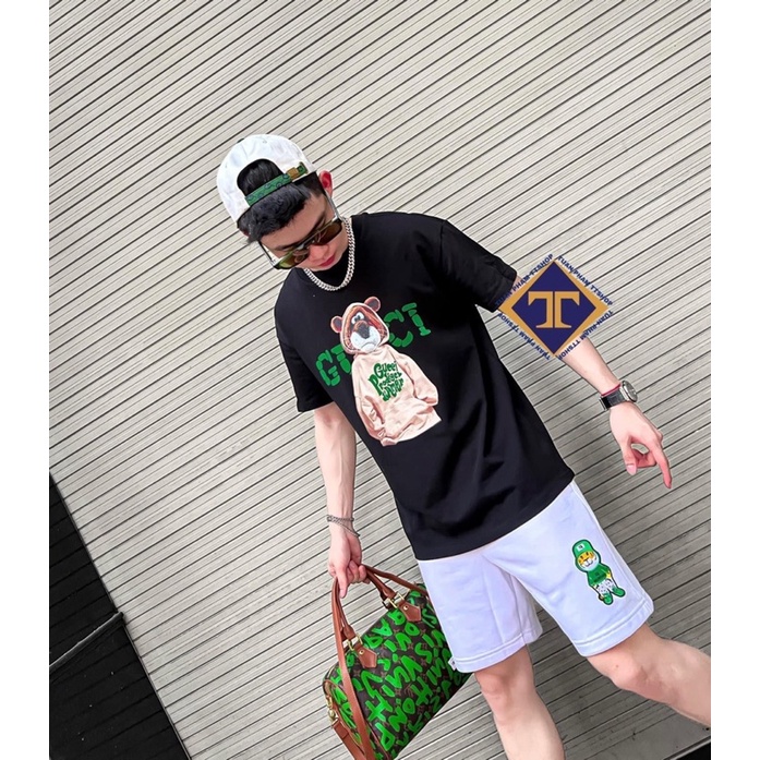 Áo Thun Nam Nữ Gucci in mặt cọp Hot Trend 2022 - Chất thun cotton cao cấp giá rẻ thời trang trẻ trung năng động