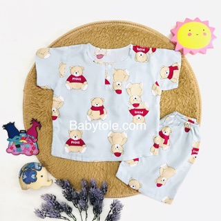 Đồ Bộ Tole bé trai ngắn (1-6)