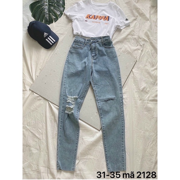 Quần jeans rách bigsize