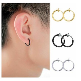 Khuyên tai titan kẹp vành mòng không cần bấm lỗ