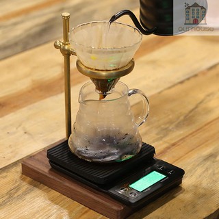 Accurate Electric Kitchen Scale,Coffee Scale with Timer High-precision Kitchen Scale Mini Electronic Platform Scale Food Weighing Scale