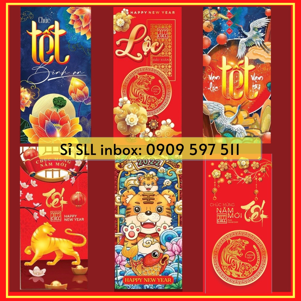 Combo 1000 bao lì xì Tết 2022 truyền thống