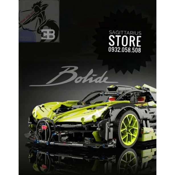 Lego Bloodie 10211 Lắp Ráp Siêu Xe Bugatti Bolide