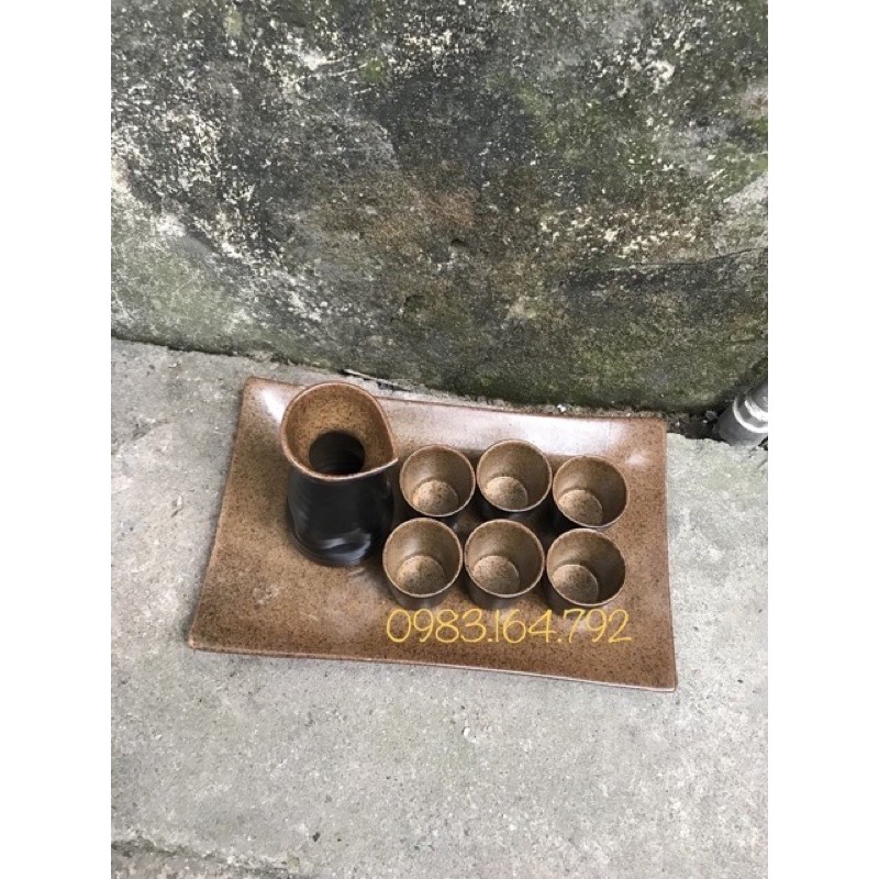 Bộ bình rượu sake 6 chén