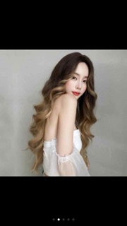 Tóc 2 mái xù ombet cao cấp