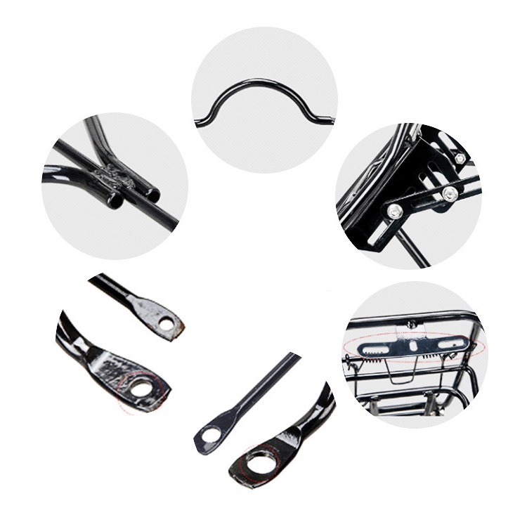 Gác Baga Xe Đạp Chịu Tải 100kg Lắp Đặt Cho Mọi Loại Xe Đạp 24”, 26”, 27,5” Quick Sport