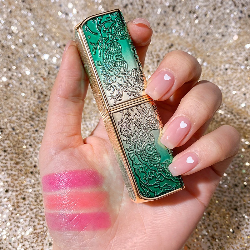 (hàng Mới Về) Son Môi Dưỡng Ẩm Màu Sắc Thay Đổi Theo Nhiệt Độ Agag