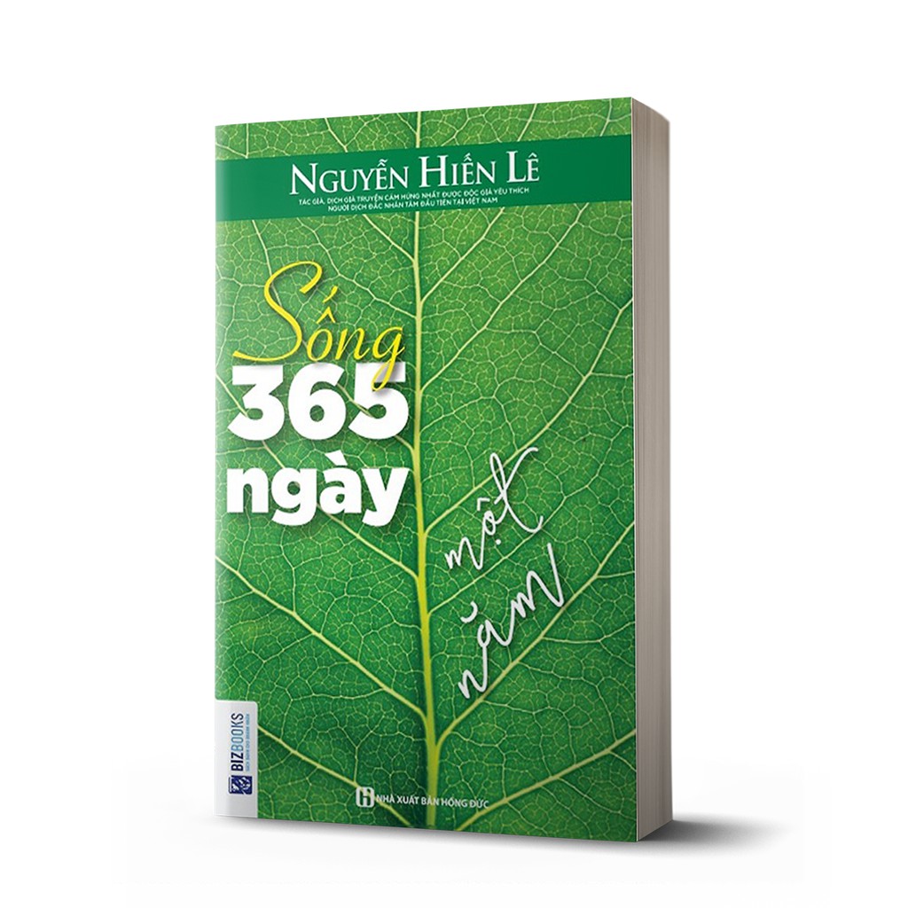 Sách - BIZBOOKS - Sống 365 Ngày 1 Năm - 1 BEST SELLER