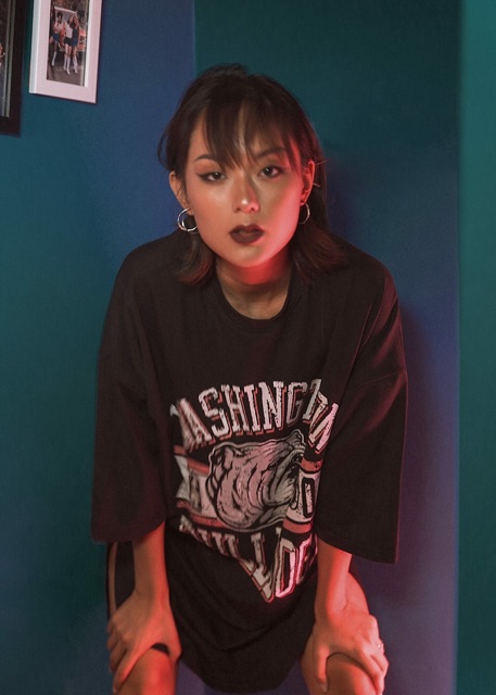 ĐẦM THUN SUÔNG BULLDOG OVERSIZE DRESS - ĐẦM FROM RỘNG