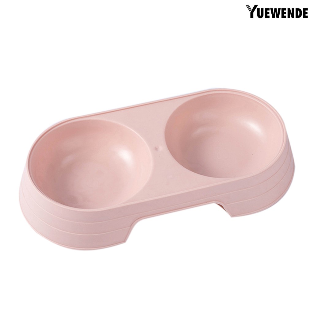 Tô đựng thức ăn thú cưng chất liệu PP màu trơn