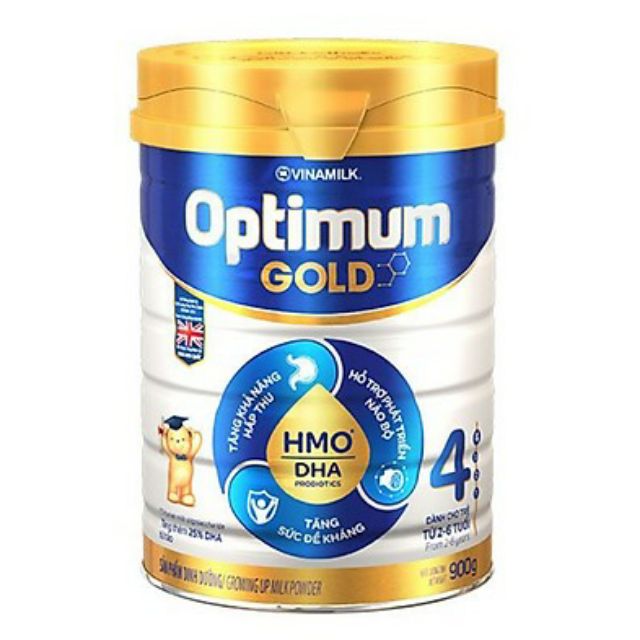 sữa Optimum gold số 4 900g