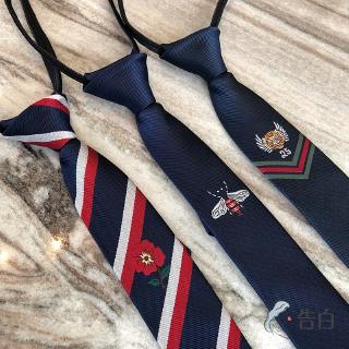 Cà Vạt Nam Thêu Hoa Hồng