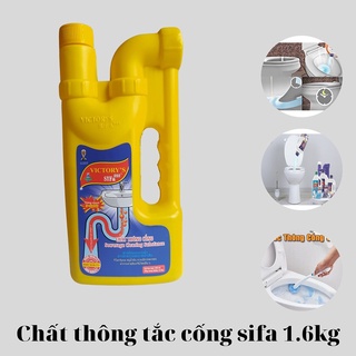 ⚡Hỏa Tốc 2h HCM⚡Chất Thông Cống Siêu Mạnh SiFa (1.6kg)