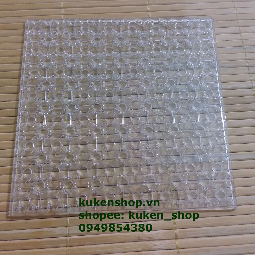 Tấm Nền Đế Trong Suốt Kích Thước 16x16 Hạt