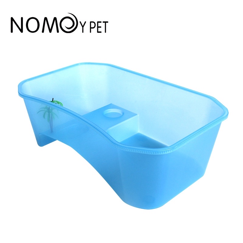 Bể nuôi rùa nhỏ - bể rùa mini nhựa PP kích thước 25x17x11cm