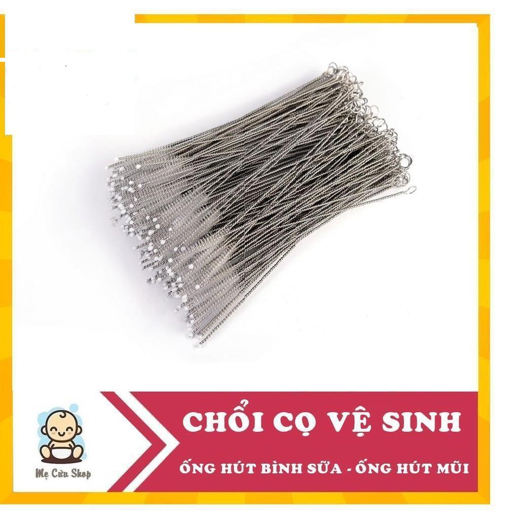 Chổi cọ ống hút sữa, nước, hút mũi