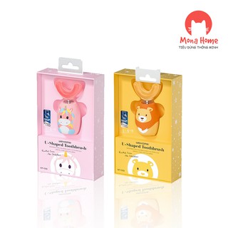 Bàn chải điện cho bé Wekome 360, Máy đánh răng tự động nhập khẩu cao cấp làm sạch răng cho trẻ