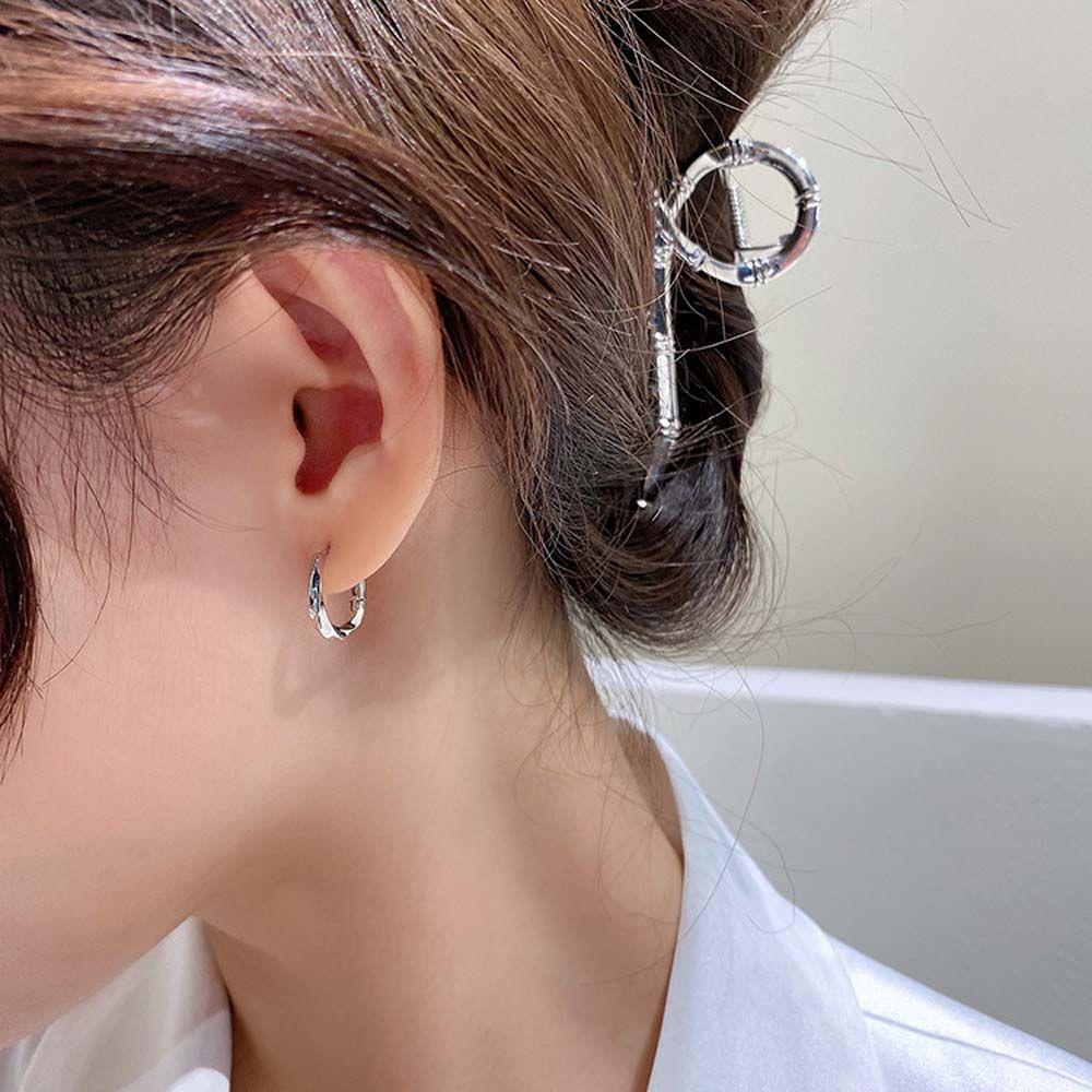 Aaron1 Bông Tai Tròn Ngọt Ngào Tinh Tế|Khuyên Tai Kim Loại Thời Trang Cá Tính Cho Nữ