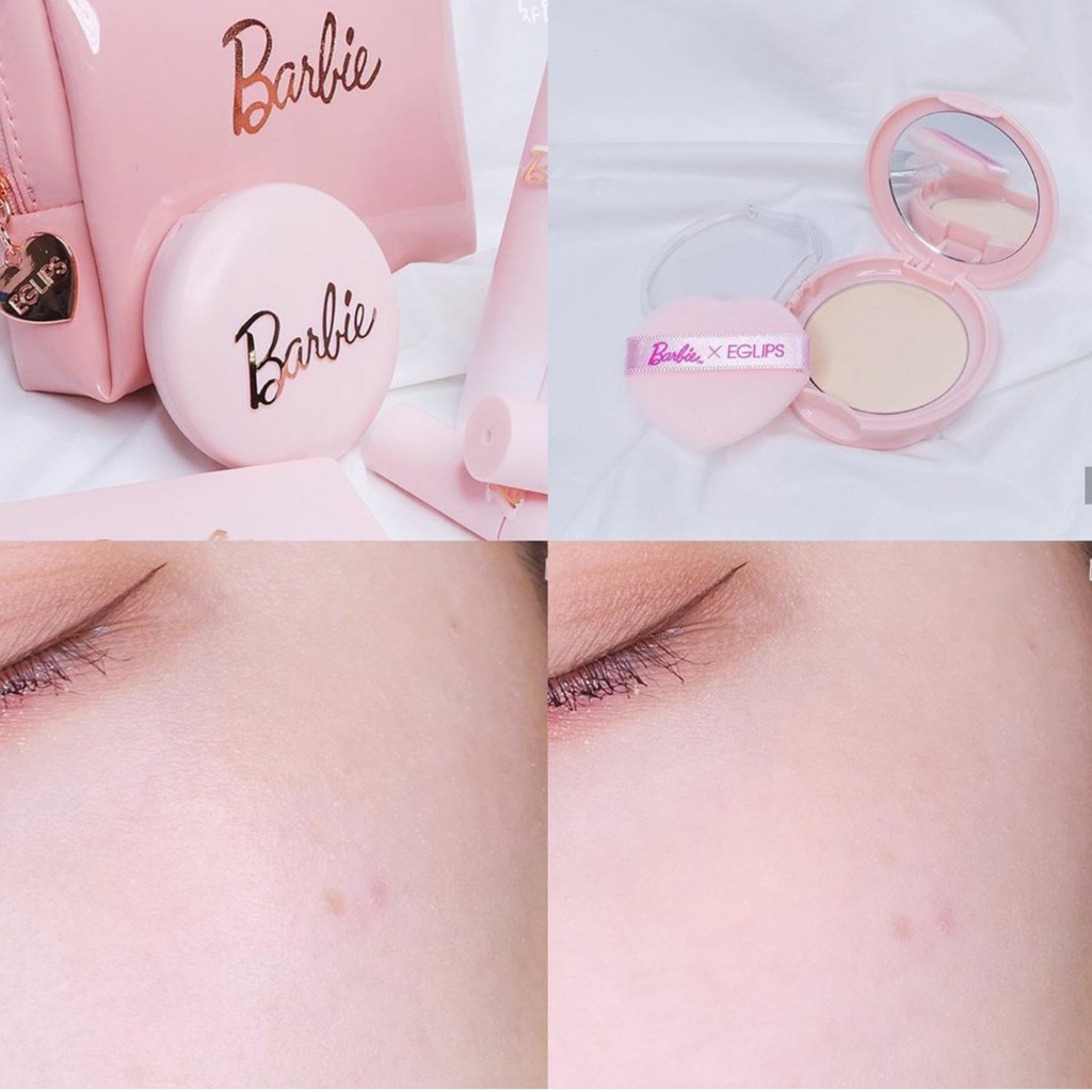 PHẤN PHỦ NÉN EGLIPS BLUR POWDER PACT BẢN BARBIE LIMITED