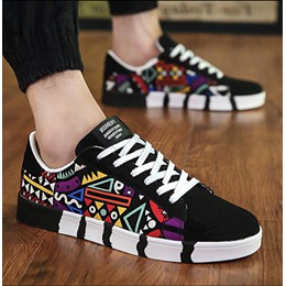 Giày Nam họa tiết sắc màu (hàng sẵn kèm video book hộp) 022 | BigBuy360 - bigbuy360.vn