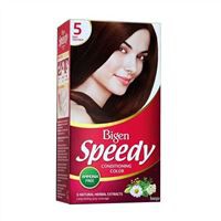 Thuốc nhuộm tóc thảo dược Bigen Speedy 5 Deep Chestnut Nâu Hạt Dẻ Đậm