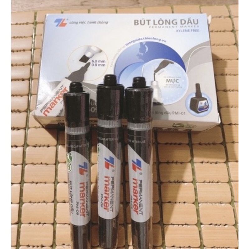 BÚT LÔNG DẠ DẦU. BÚT LÔNG DẦU THIÊN LONG NÉT TO HÀNG CÔNG TY CHÍNH HÃNG