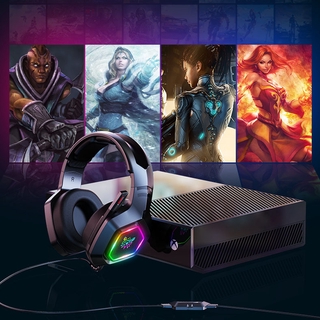 Tai nghe chơi game có mic USB âm thanh vòm 7.1 cho PC PS4 Xbox One