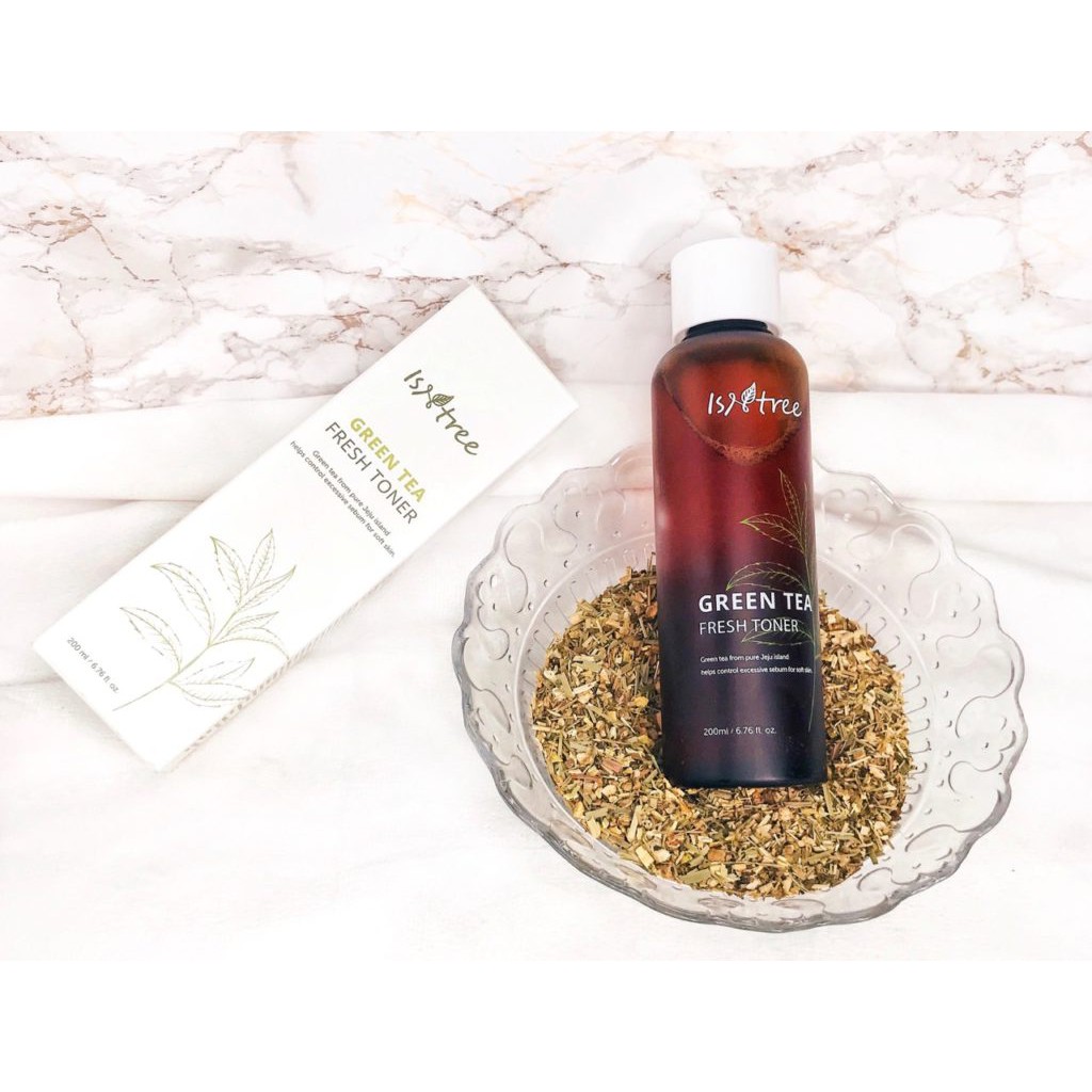 Nước hoa hồng Toner thanh lọc da, chống lão hóa từ Trà Xanh Isntree Green Tea Fresh | BigBuy360 - bigbuy360.vn