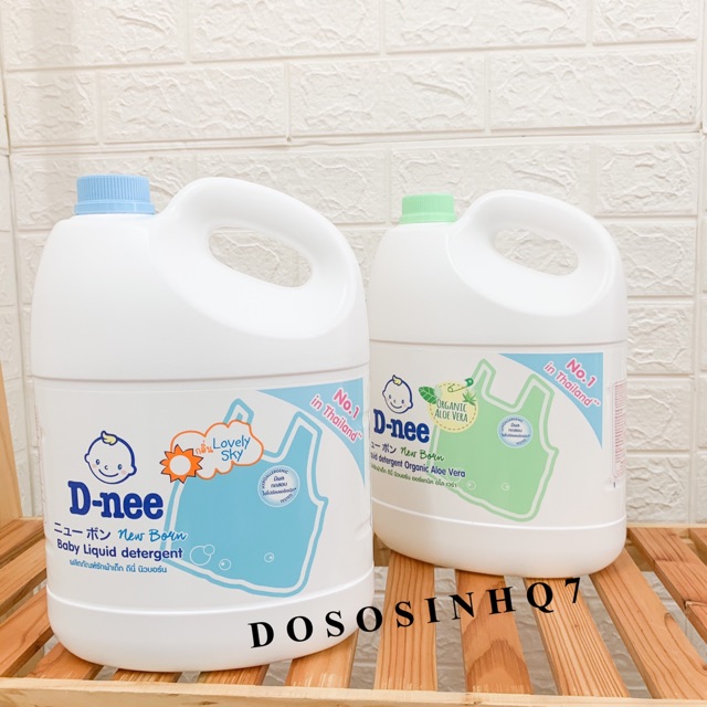 NƯỚC GIẶT DNEE THÁI LAN 3L - NHIỀU MÀU