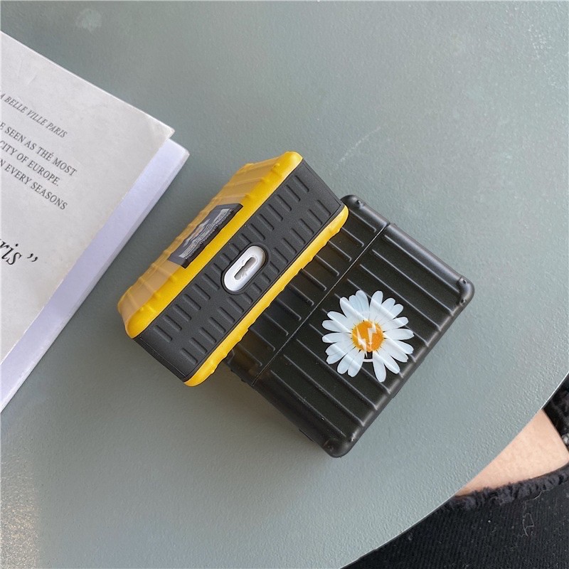 Case Airpod 1/2/pro Hộp Hoa Cúc GD