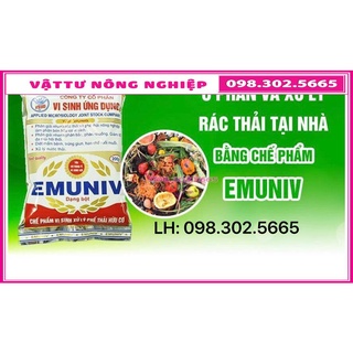 Men Vi sinh Emuniv – xử lý phế thải nông nghiệp (gói 200g)