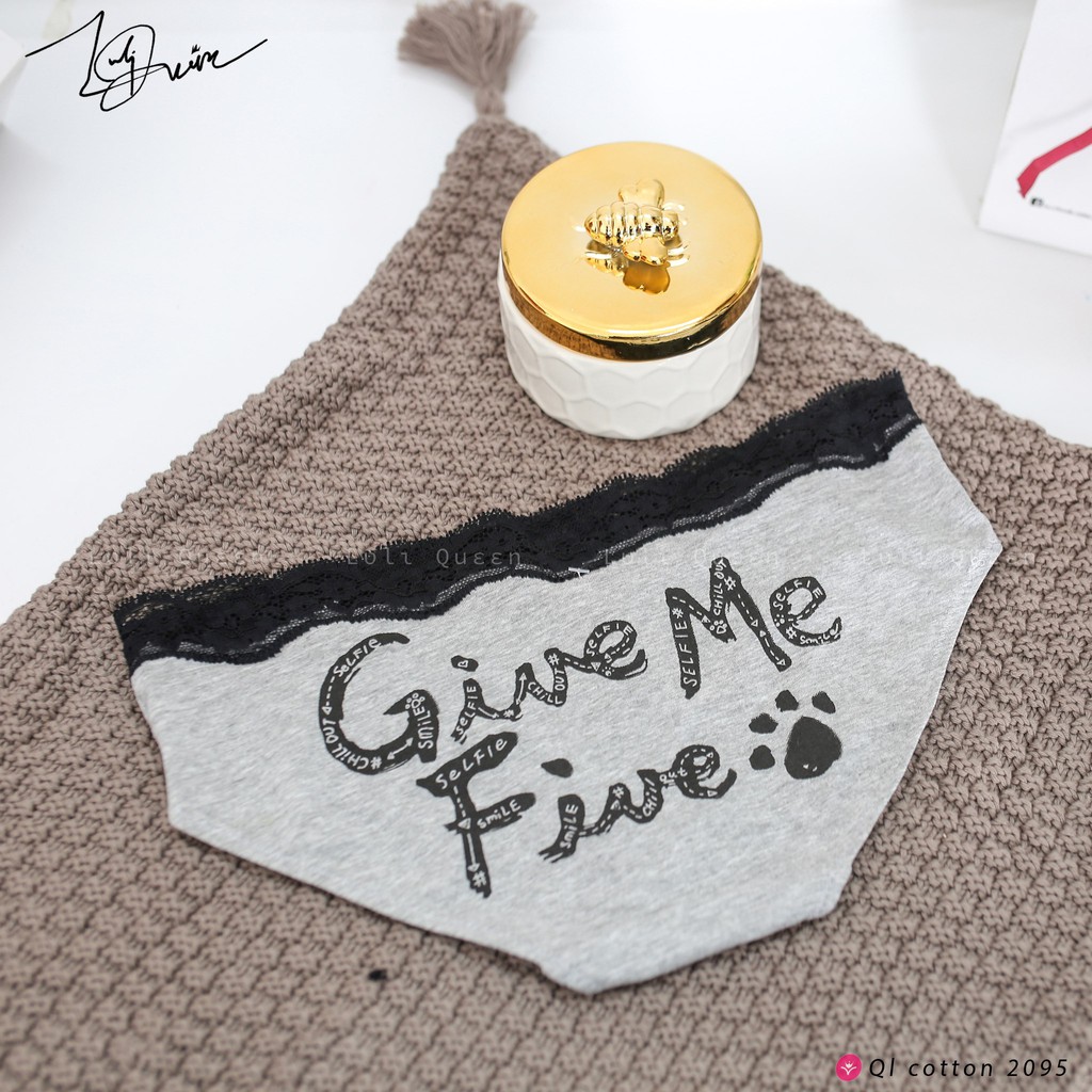 Quần chip cotton Give me five SIÊU XINH cute vô đối | BigBuy360 - bigbuy360.vn