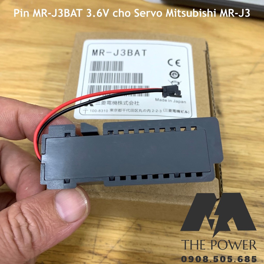 Pin nuôi nguồn MR-J3BAT 3.6V cho Servo Mitsubishi MR-J3