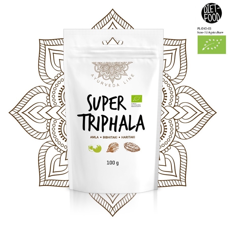 Bột Hỗn Hợp Thảo Mộc TriPhaLa Hữu Cơ 100g Diet Food