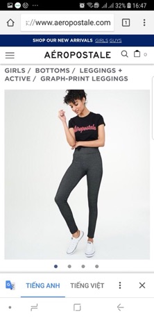 Quần legging AeroPostale