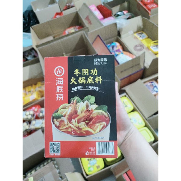 cốt lẩu tomyum chính hiệu Hadilao ngon tuyệt