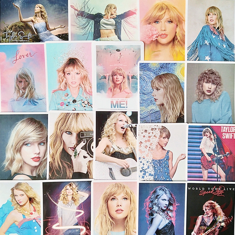 ❉ Taylor Swift - Popular &amp; Country Music Singer Mini Poster Stickers ❉ 25Pcs/Set Superstar Fashion DIY Decals Doodle Stickers
