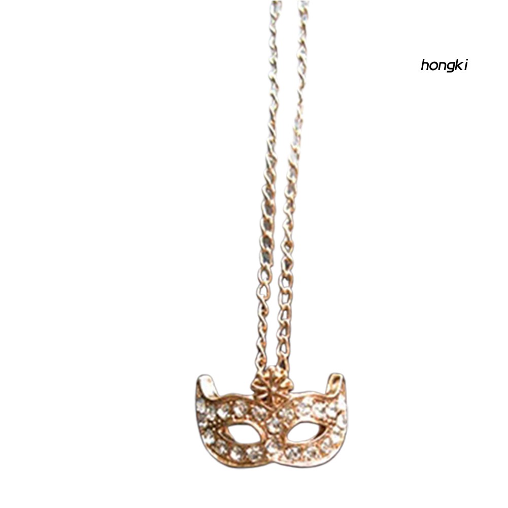 Vòng cổ hợp kim mặt hình cáo đính đá thời trang dành cho nữ